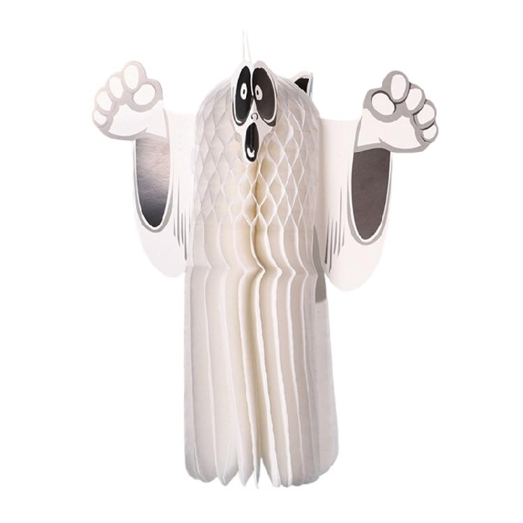 

Halloween Themed Hanging Ornament Assorted Designs Portable Paper Decorations For Indoors Outdoor Parties Quick Installation