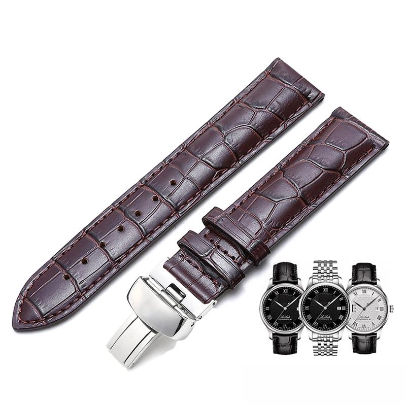 Echtes Leder Uhrenarmband für Tissot Le Locle T41 T006 PRC200 Uhrenarmband 18 19 20 22mm Armband Kostenloser Versand