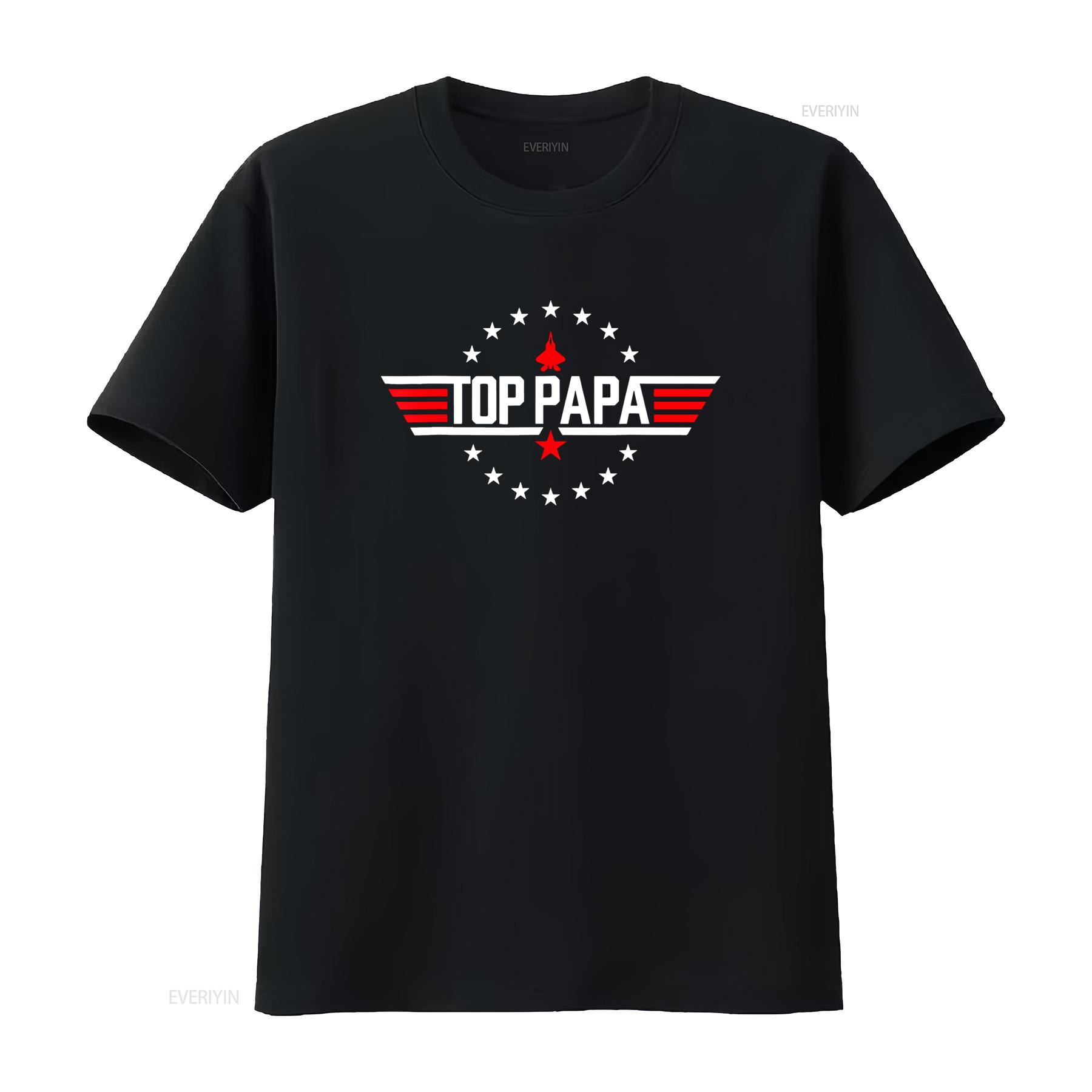 

Fathers Day Papa from Grandkids Son Daughter T Shirt vintage Washed Comfortable Breathable Stylish graphic homme Casual 4XL