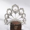 Rhinestone Crystal Pearl Headband Head Accessories Crown Jewelry Headpiece  Bridal Wedding