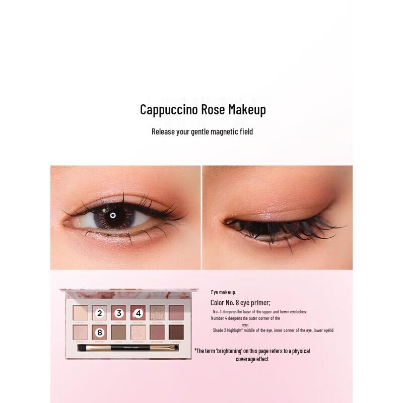 Perfect Diary Explorer 12-Color Eyeshadow Palette