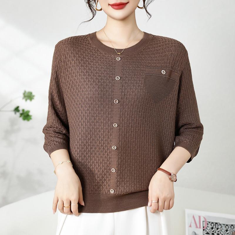 QingHe Cashmere Women's 30% Cashmere Sweater - Soft & Warm Wool Blend Pullover