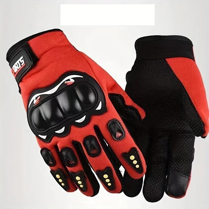 Outdoor Sport Motorcycle Gloves Tactical Anti Slip And Wear-resistant Knuckles Protective Race Car Gloves Riding Cycling Gloves