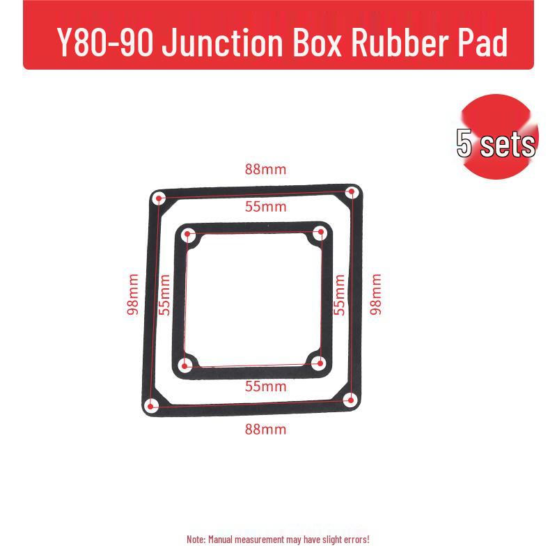 YE2/YX3 Motor Terminal Waterproof Rubber Gasket Sealing Pad