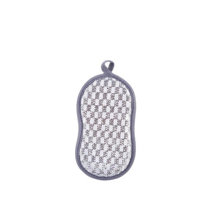 Double-Sided Non-Stick Kitchen Sponge & Scourer Brush