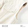 ELLE Women's V-Neck Polka Dot Vest