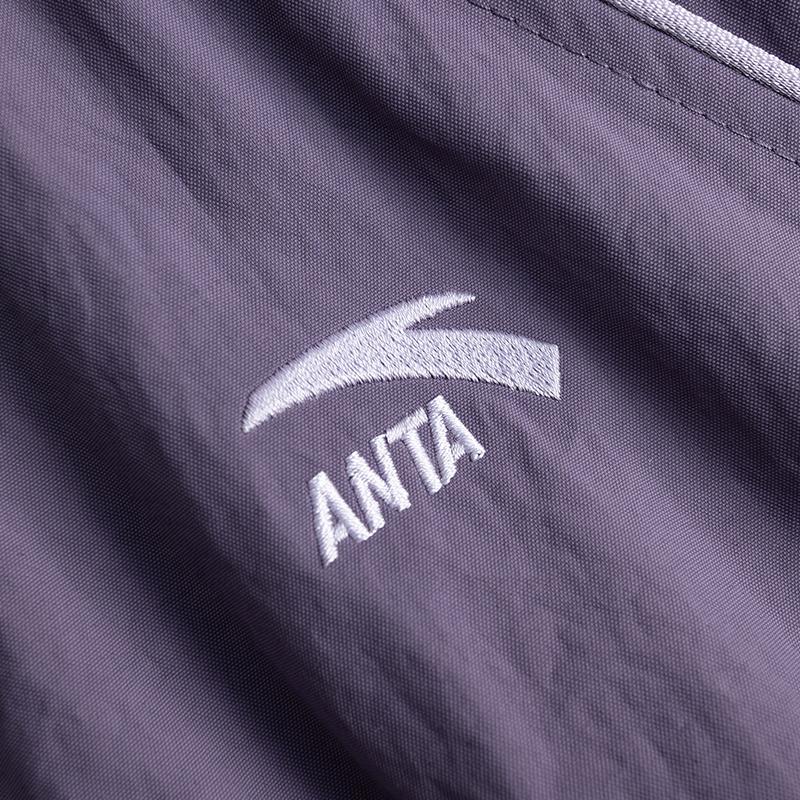 Anta Sports Retro Woven Jacket Women Jacket Deep-Plum 162618616-2