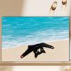 Cartoon Black Cat Diatom Anger Bathroom Floor Mat Bathroom Toilet Home Anti Slip Quick Drying Simple Toilet Floor Mat
