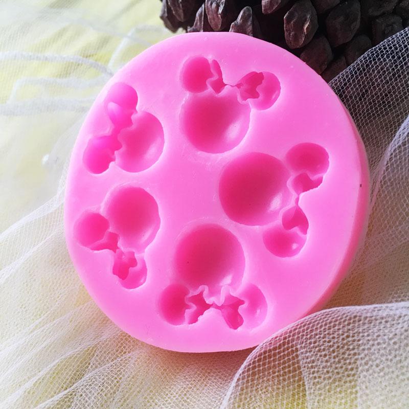 Mouse Cooking Chocolate Ice Silicone Mold For Baking Fondant Sugar Of Cake Decorating Mould