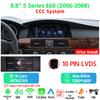 8.8" Wireless Carplay Auto Car Radio For BMW 5 Seires E60 LHD 2006-2012 CCC CIC System Android 13 GPS Multimedia Video Player FM BT