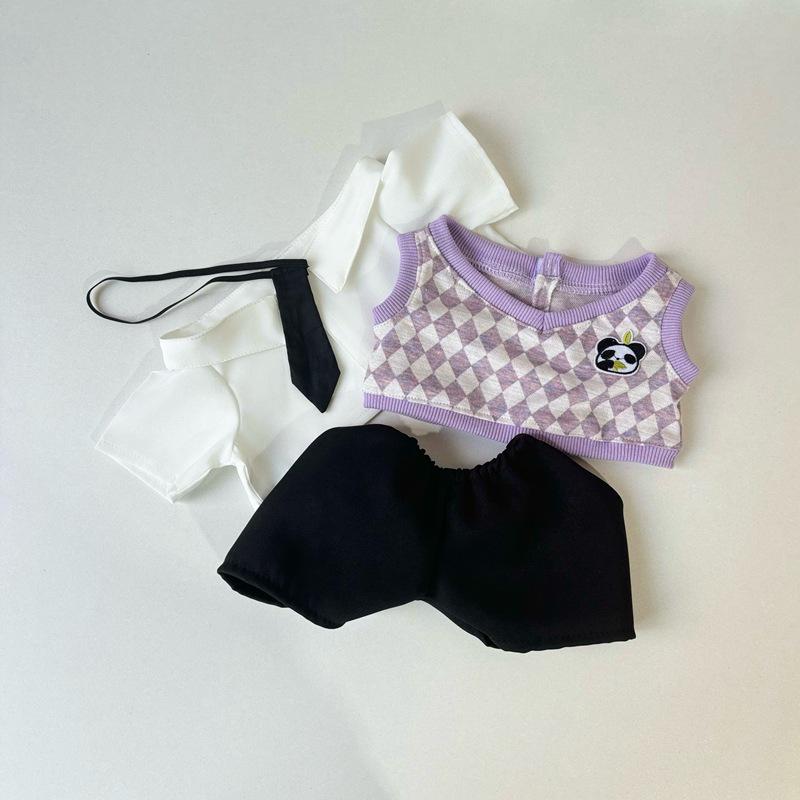 Gentle Letter 40cm Sitting Doll Outfit Set for Boy Doll