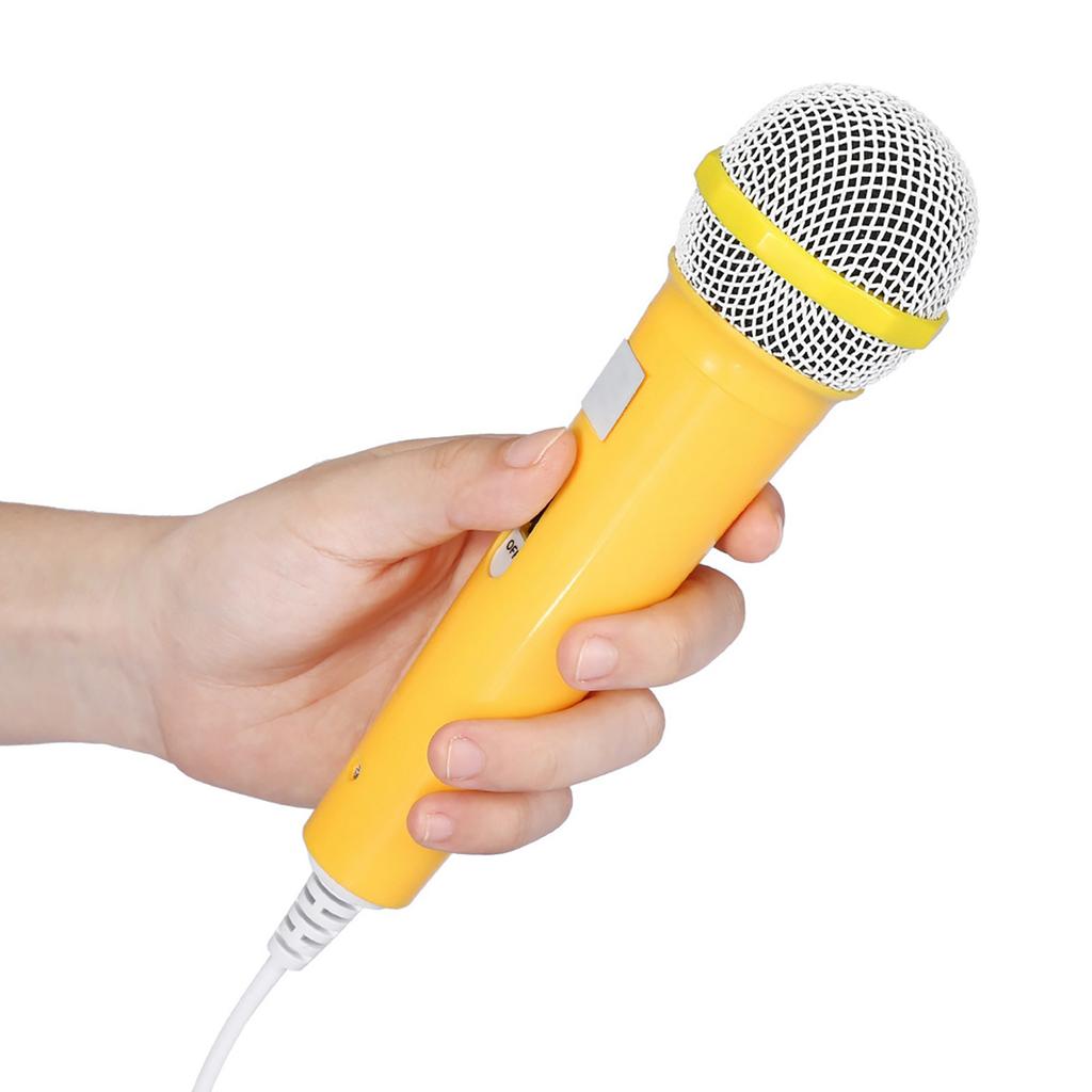 Kids Children Microphone Music Video Storytelling Party Microphone for Children (Blue)