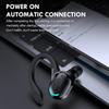 Wireless Earbuds with Earhooks Single Bluetooth Earpiece Sports Headphones Over the Ear Running Workout Wrap Around Earbuds 20H Long Battery Life