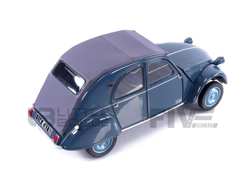 NOREV B 2CV AZL 59 Glacier Blue Scale Model 181485 Citroën 1/18