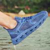 Schnelltrocknende, großformatige Herrenschuhe für Canyoning und Waten, große Mesh-Schuhe, perforierte, atmungsaktive, fliegengewebte Schuhe