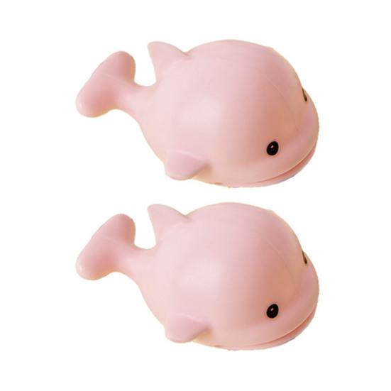 2Pcs Whale Magnetic Bag Clips, Cute Fridge Magnet Food Sealer, Airtight Chip Clip for Snacks Food Storage 2pcs