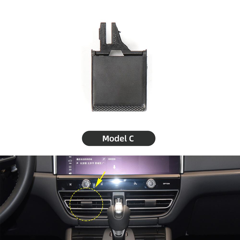 Car Front Rear A/C Air Vent Outlet Tab Clip Repair Kit Air Conditioning Vent Outlet Paddle Clip For Porsche Macan