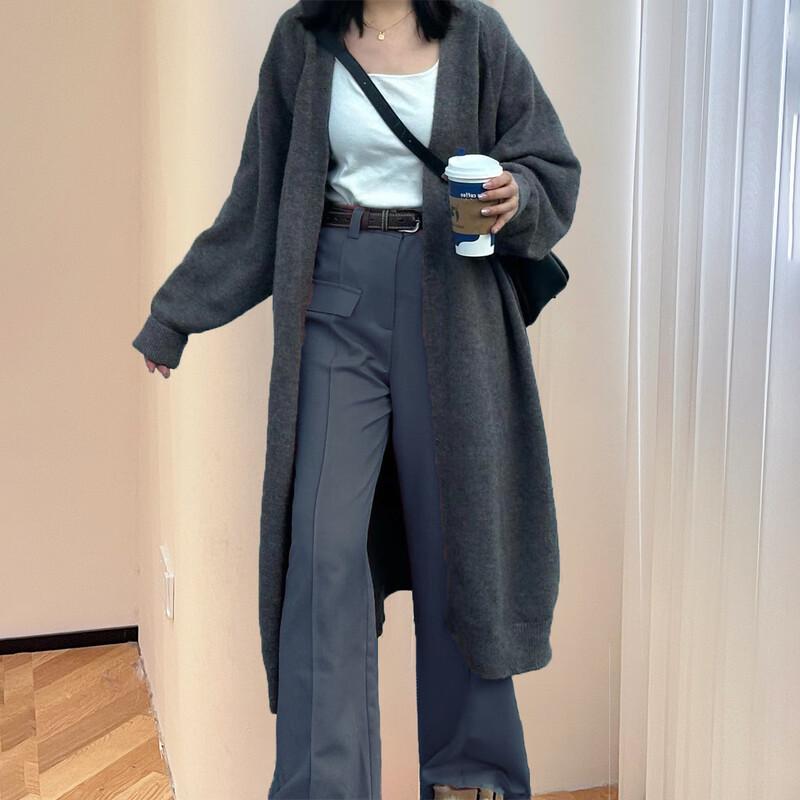 

TonLion Women s Mid-Length Cardigan L