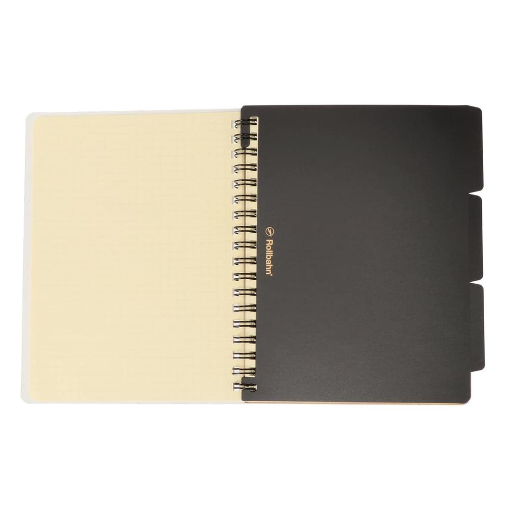 Rollbahn Pocket Memo Cover Clear L Rollbahn Index Sheet L [Delfonics] [2-piece Set] / (White)