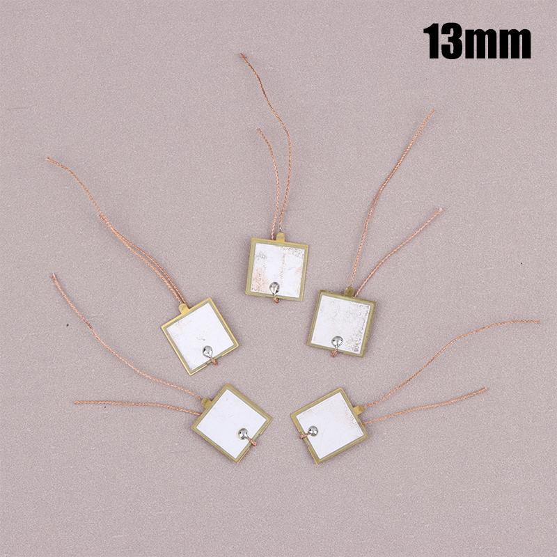 5Pcs 13Mm 21.5Mm 27Mm Piezoelectric Ceramic Wafer Plate Piezo Ceramic Buzzers Double-Sided Brass Ultrasonic Buzzer For Speaker
