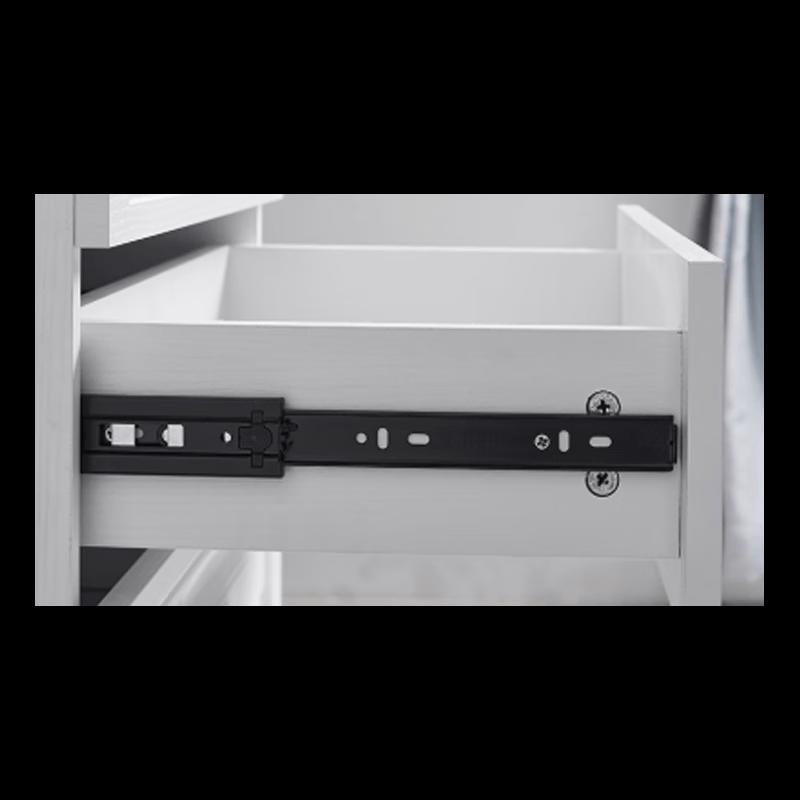 TuLe Soft-Close Black Carbon Steel Drawer Slides