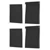 2 Sets Pack Studio Monitor Speaker Isolation Foam Pads Max. 11 * 7.4 Inch Usable Area