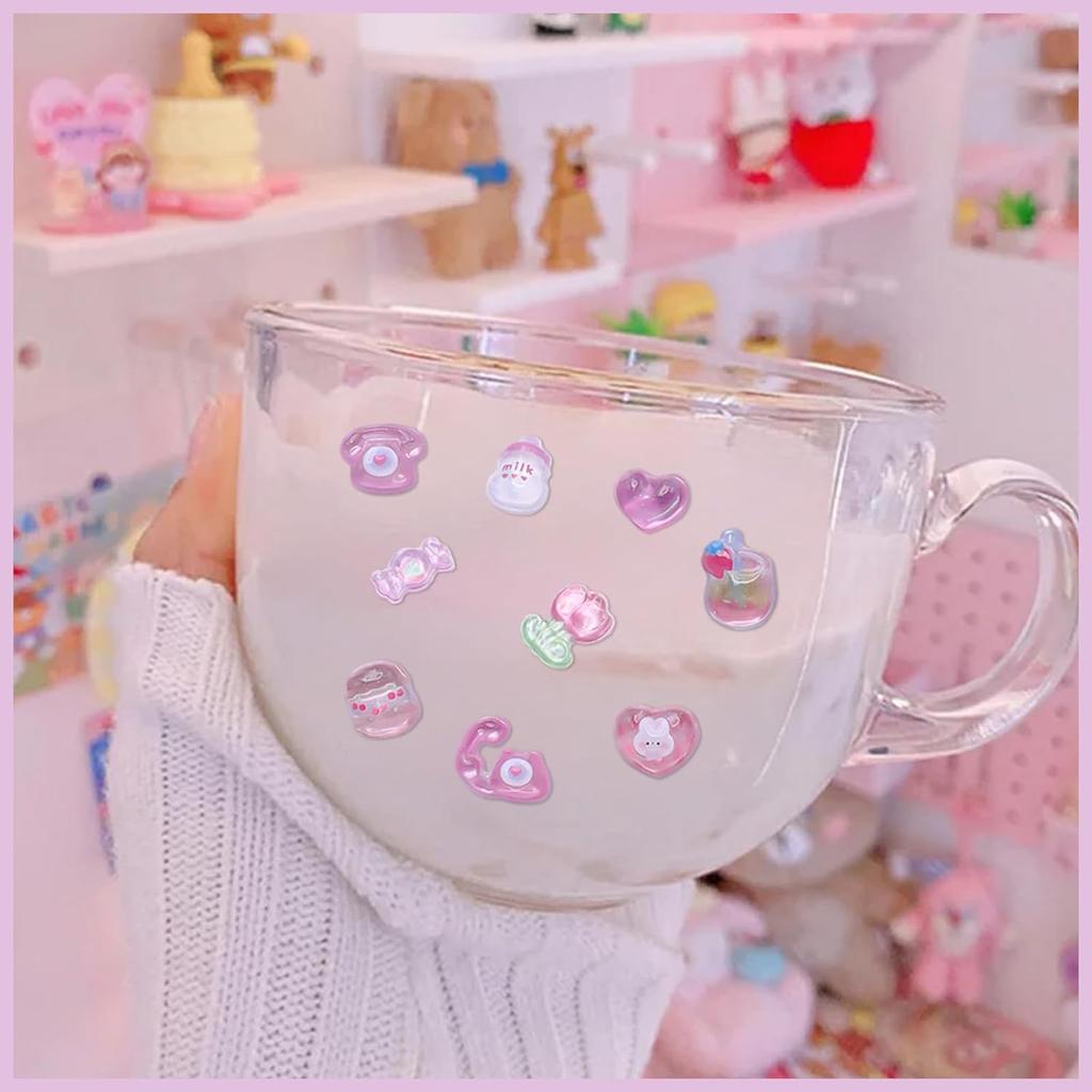 MZMSBAO 3D 3D Sticker Set for Decorative Stickers for Cell Phones Stickers, Girls, (8)