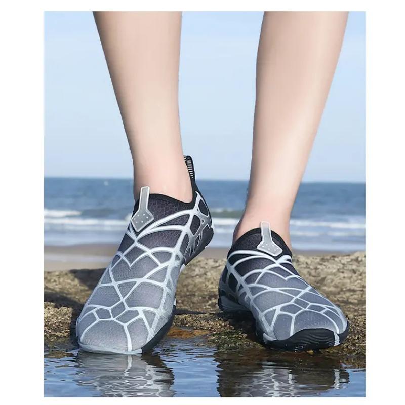 Unisex Water Shoes Quick Dry Breathable Aqua Shoes Non-Slip Lightweight Beach Swimming Shoes