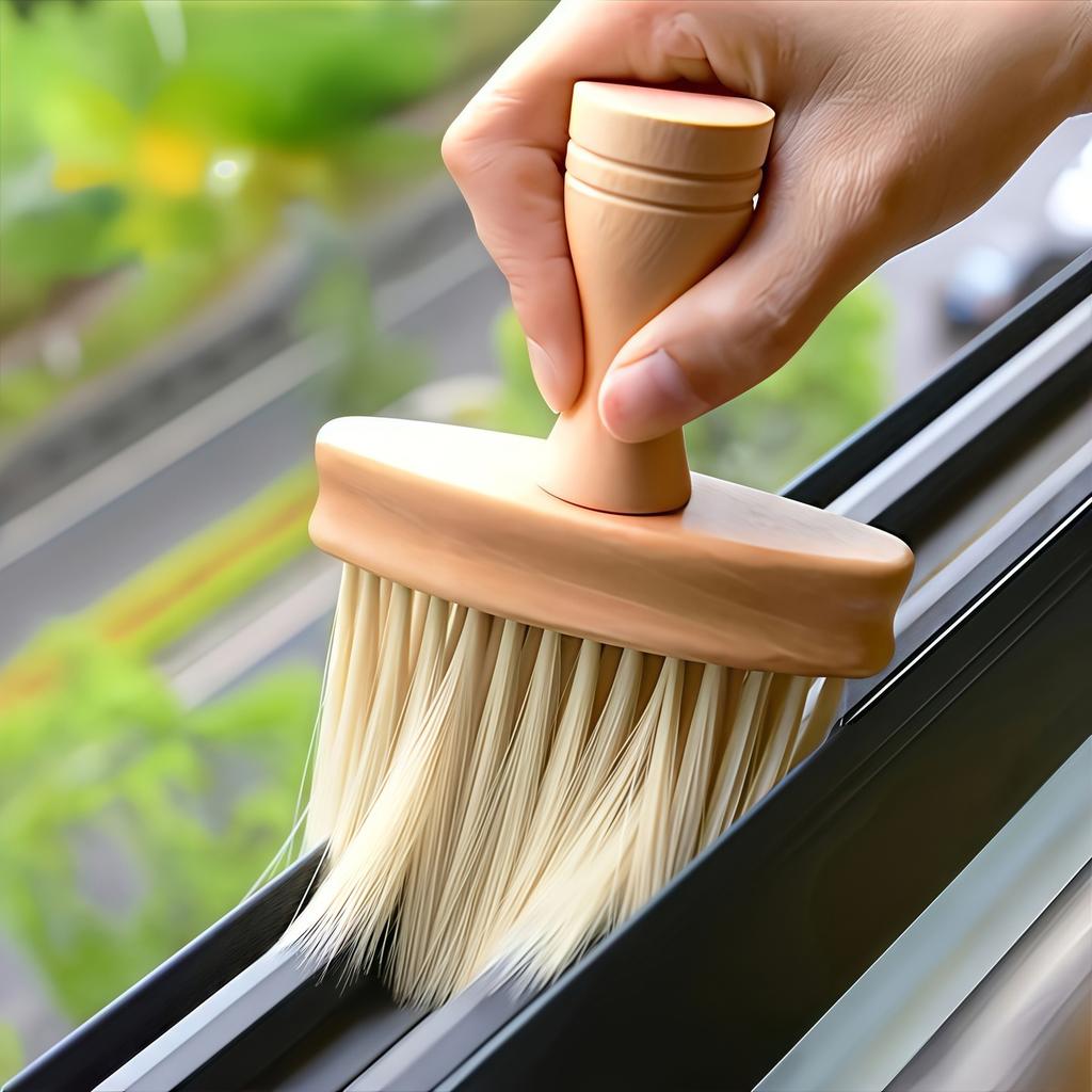 Soft Bristles Multi-Purpose Cleaning Brush for Dust Removal - Ideal for Computer Desks Keyboards Cars And Car Interior