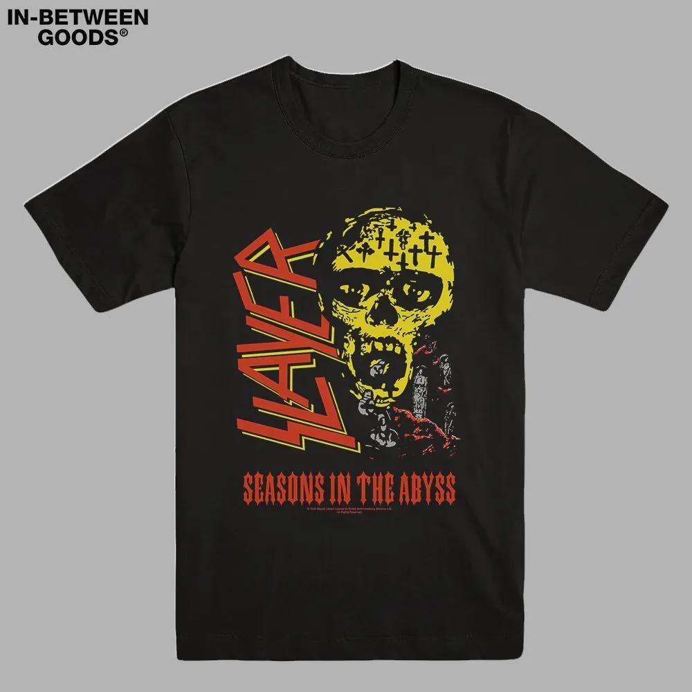 Unisex Short Sleeve Crew Neck Cotton T Shirt Slayer XXL