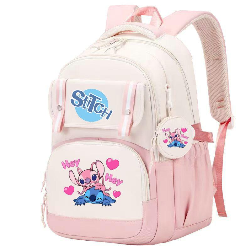 Cartoon Printed Backpack Youth And Youth School Bag Men S And Women S Large-Capacity Backpack
