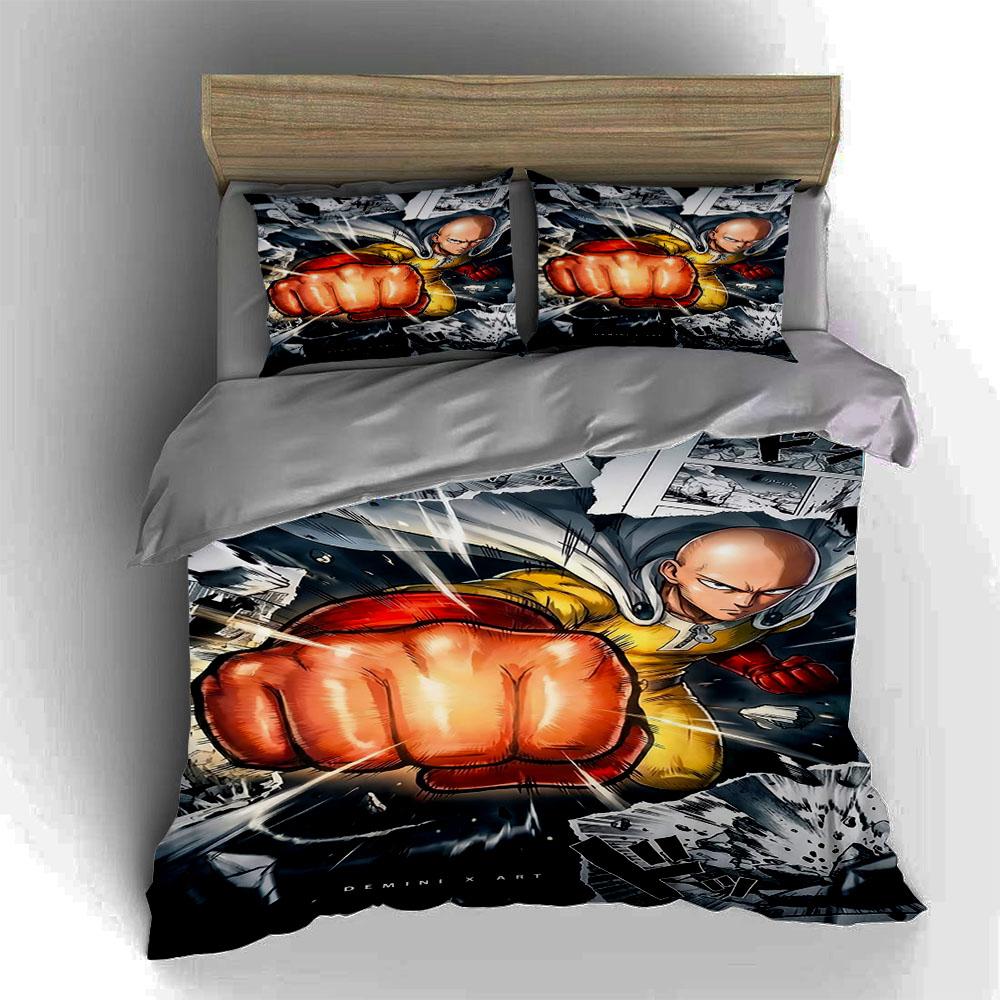 Heroic comic illustration. Bedding Duvet cover sets Duvet covers Pillowcases gifts (1 * Duvet Cover 2 * Pillowcases, without duvet insert)