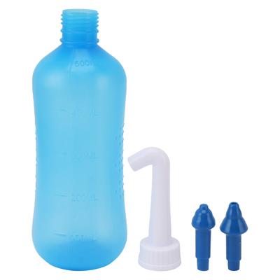 Nasal Irrigation Manual Sinus Rinse Bottle Pressure Nose Wash Cleaner for Children Adults Kids