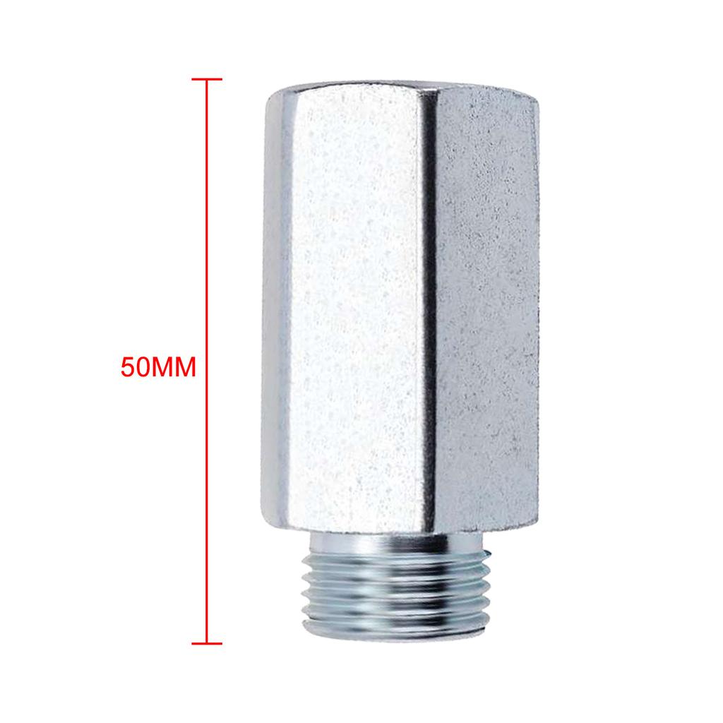 M18x1.5 O2 Oxygen Sensor Extender Spacer 50MM For Decat Hydrogen O2 Extender Spacer