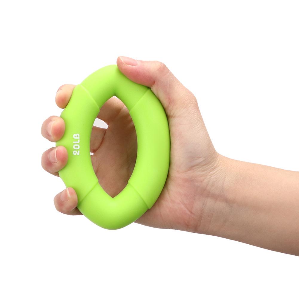 Oval Silicone Hand Expander Arm Wrist Exerciser Hand Strengthener for Muscle Strengthening Training Tool