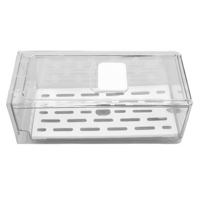 Kühlschrank Aufbewahrungsbox Halter mit Abtropffläche Obst Lagerung Container Konservierungsboxen