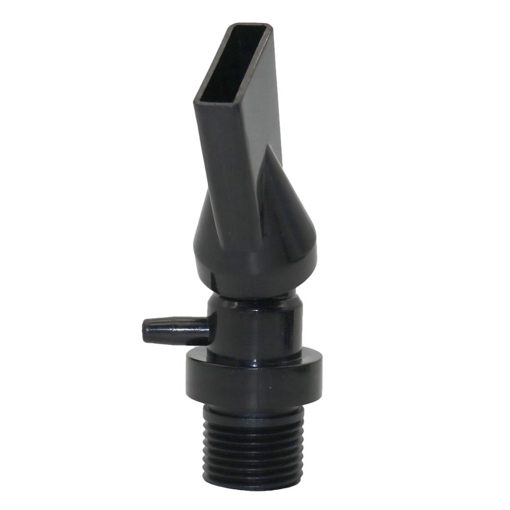 

1/2 Inch Male Thread Duckbill Pump Sprinklers Duck Mouth Style Return Pump Aquarium Fish Tank Nozzles Garden Irrigation Fountain чорний