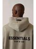 FOG ESSENTIALS Unisex Beflocktes Kapuzensweatshirt 2022SS Trendiges Design