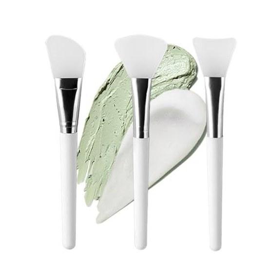 Mask Brushsilicone brushDIY Beauty Toolsilicone Mud Brushface Careeven Applicationcleanwater Washablemulti-functionalmakeup Brush (white)