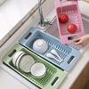 Homeglen Expandable Kitchen Sink Organizer Rack