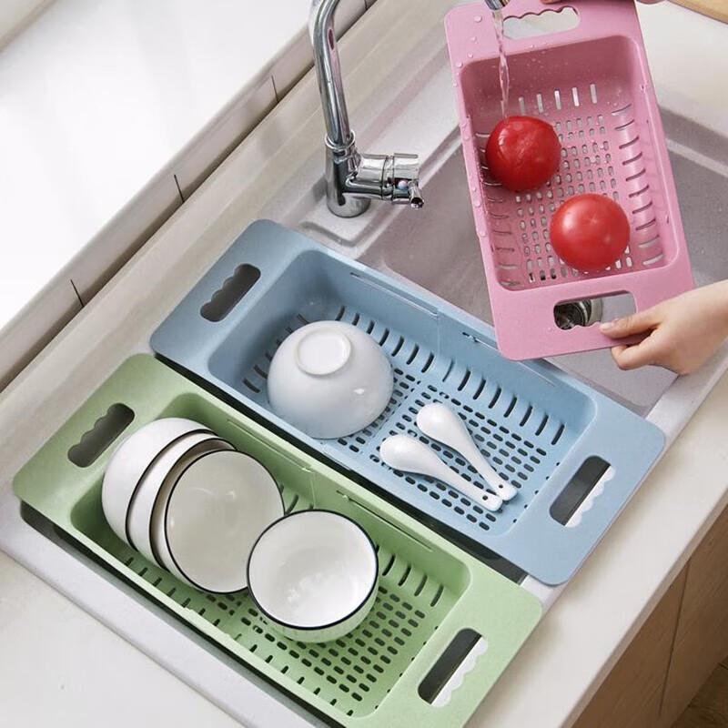 Homeglen Expandable Kitchen Sink Organizer Rack