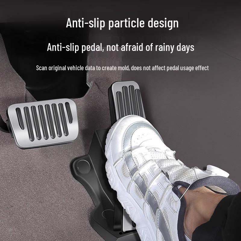 BYD Leopard 7 & 3 No-Drill Anti-Slip Accelerator & Brake Pedals for Interior Upgrade