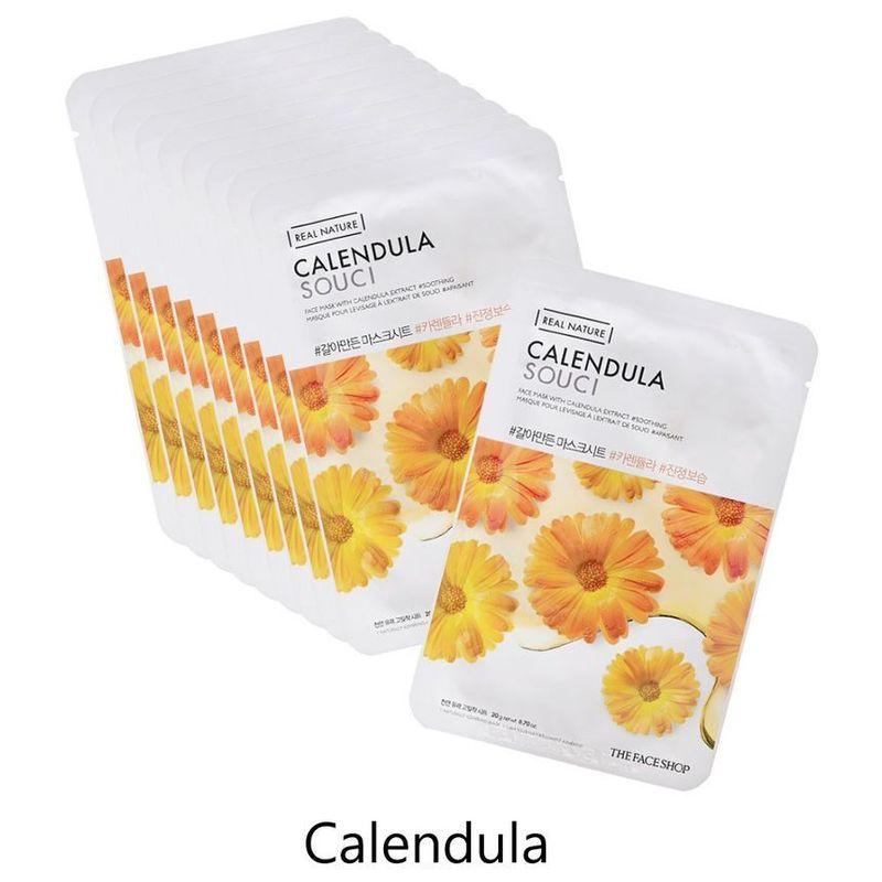 THE FACE SHOP - Real Nature Face Mask Bundle Set - 15 Types