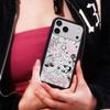 Hot Girl Style Sticker Phone Case for iPhone 17, 16 Pro Max, 15 Plus, 13/14