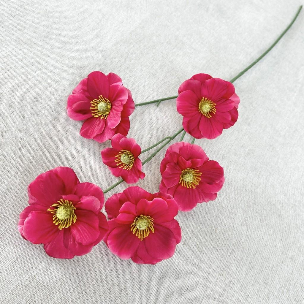 Flower Phalaenopsis Artificial Wedding Hotel Restaurant Decoration Desktop