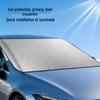 Car Windshield Sunshade Snow & Frost Shield, Aluminum Foil Protection