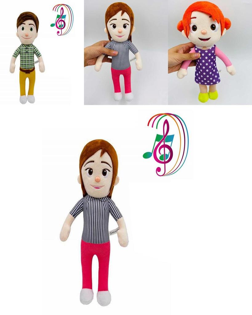 Adorable Cocomelon Music Plush Toy With Educational Features For Kids' Delight