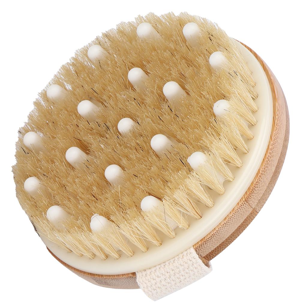 SOUTHFIN Massagebürste Runde Form Peelt Abgestorbene Haut Glättet Cellulite Körperbürste