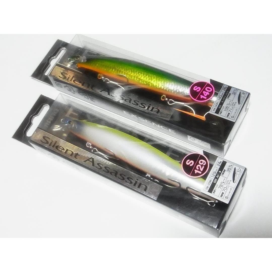 Used Shimano Silent Assassin New Set of 2 140S 129S Seabass Minnow