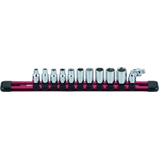 Mitroy Socket Wrench SH212M 1/4" Set, 10mm, 12-Piece Set,